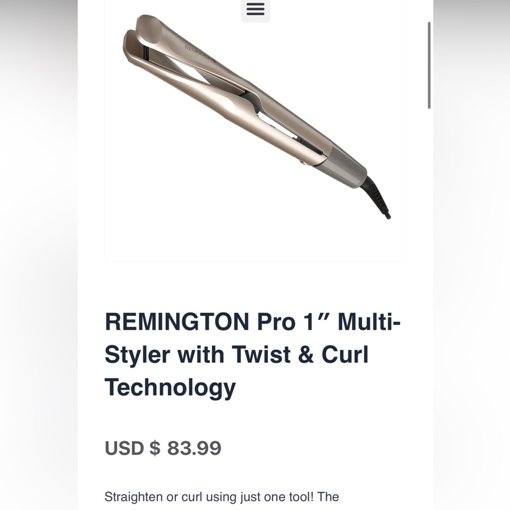 Remington Multi-Styler with Twist & Curl